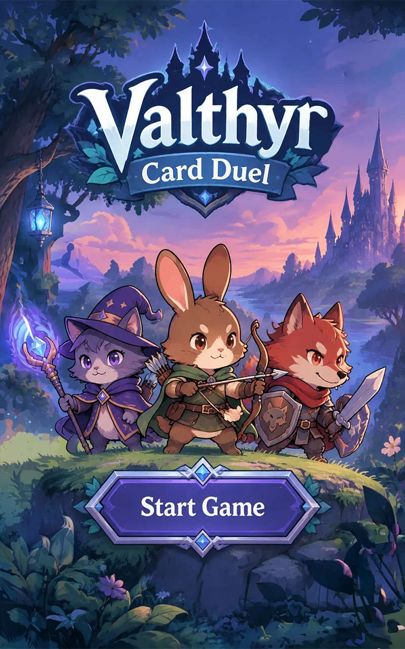 Valthyr Card Duel screenshot